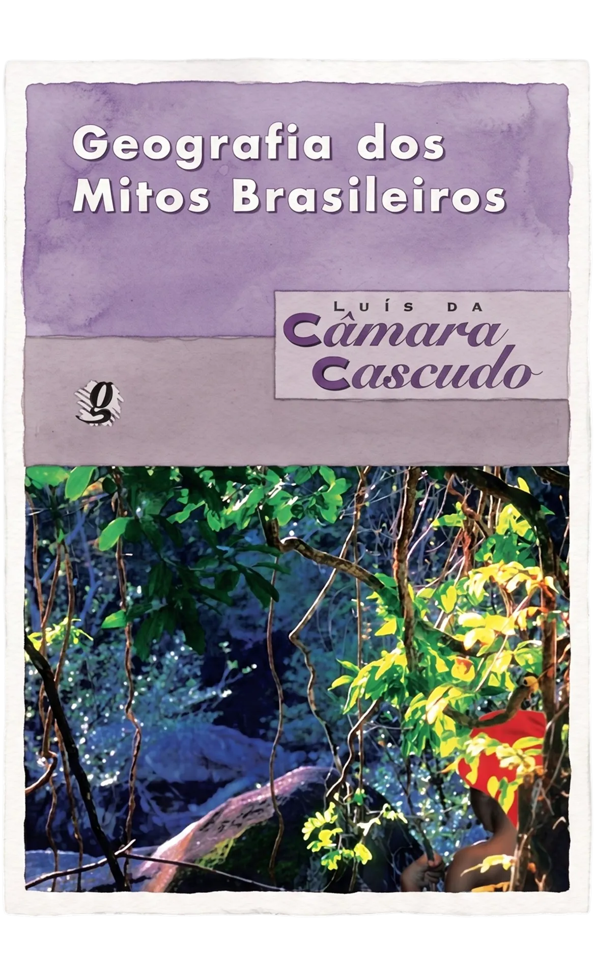 Arte ilustrativa fornecida pela criadora para Geografia dos mitos brasileiros; não é reprodução confirmada da capa editorial